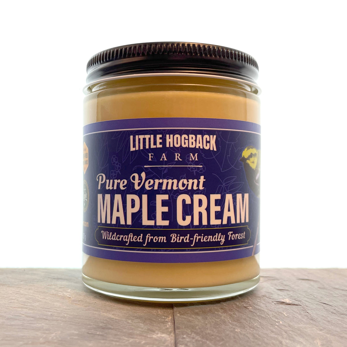 4 oz. Printed Pure Maple Cream Glass Jar (24 per Case) —