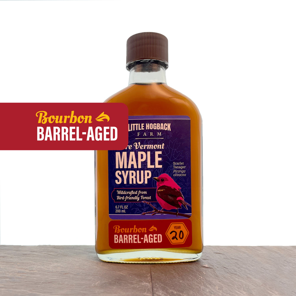 Bourbon Barrel-Aged Maple Syrup Flask
